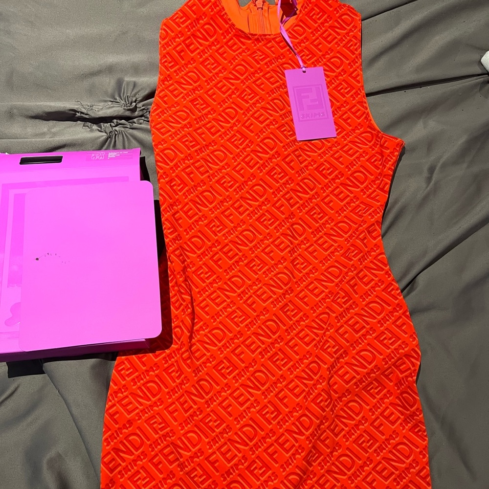 Brand new Skim/fendi shorts bodysuit